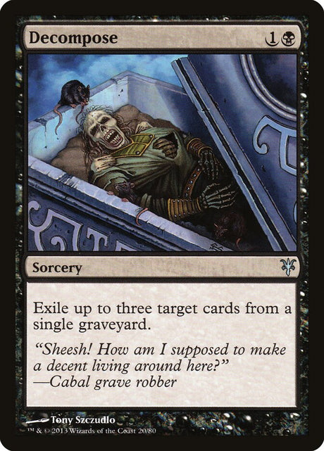 Decompose (20) - Duel Decks: Sorin vs. Tibalt (DDK)