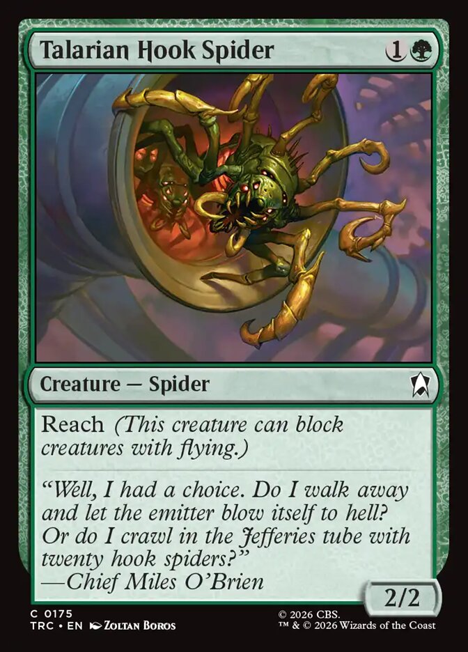 Talarian Hook Spider (175) - Star Trek Commander (TRC)