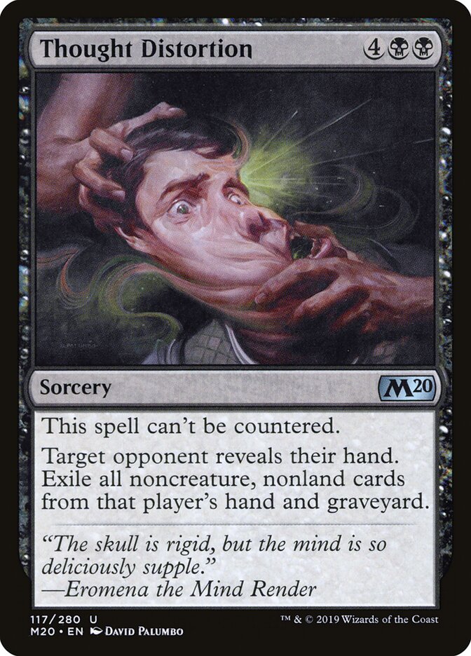 Thought Distortion (117) - Core Set 2020 (M20)