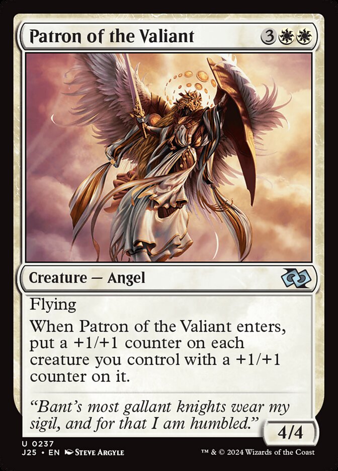 Patron of the Valiant - Foundations Jumpstart (J25)