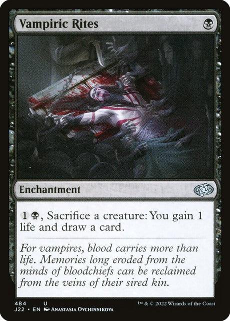 Vampiric Rites (484) - Jumpstart 2022 (J22)