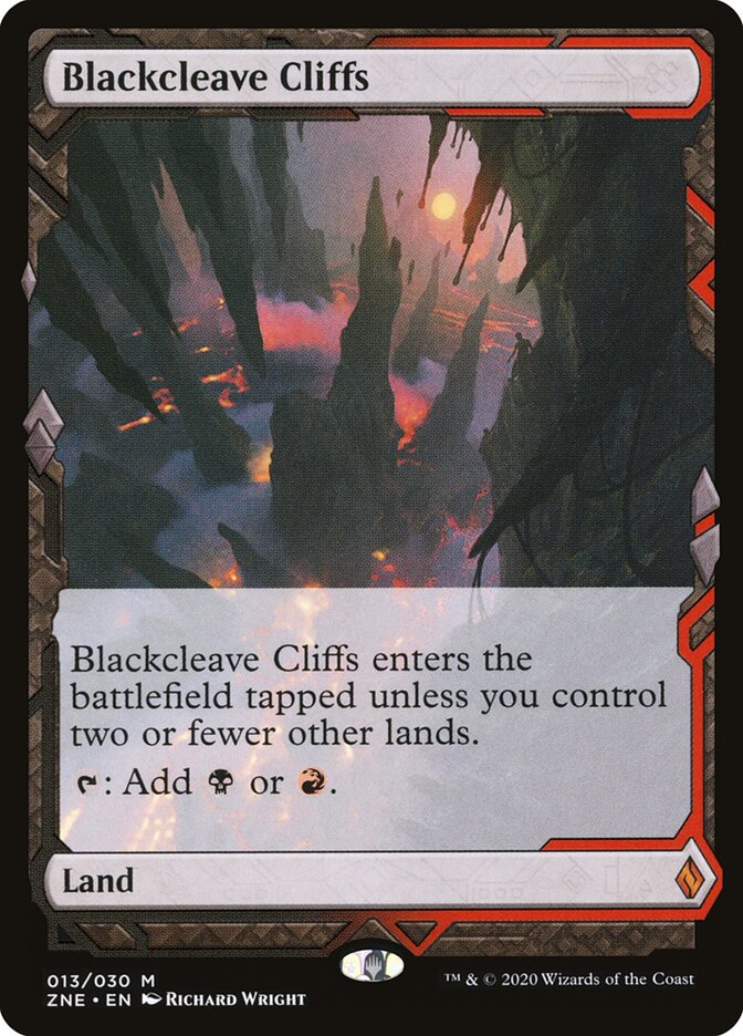 Blackcleave Cliffs (13) - Zendikar Rising Expeditions (ZNE)