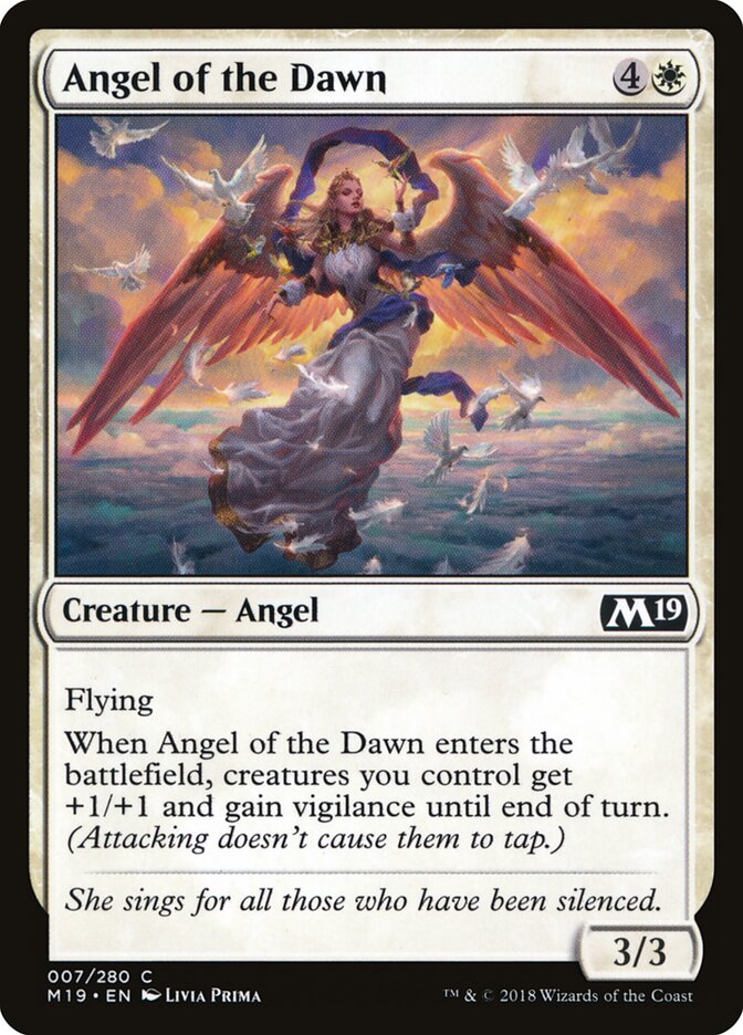 Angel of the Dawn (7) - Core Set 2019 (M19)