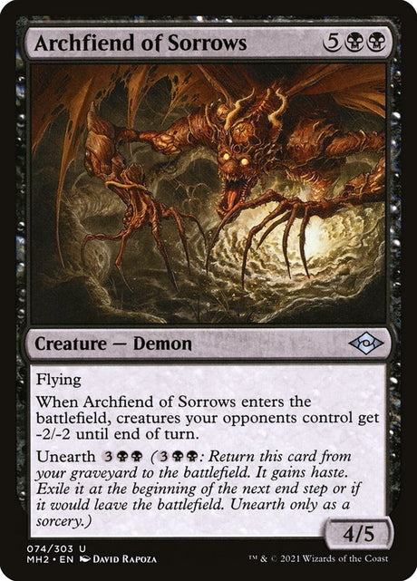 Archfiend of Sorrows (74) - Modern Horizons 2 (MH2)