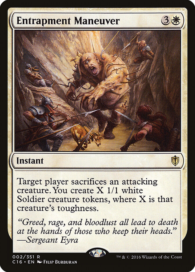 Entrapment Maneuver (2) - Commander 2016 (C16)