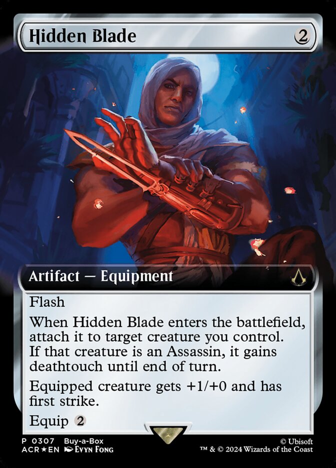 Hidden Blade - [Foil, Extended Art] Assassin's Creed (ACR)