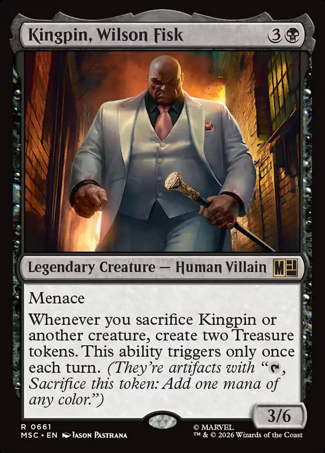 Kingpin, Wilson Fisk (661) - Marvel Super Heroes Commander (MSC)