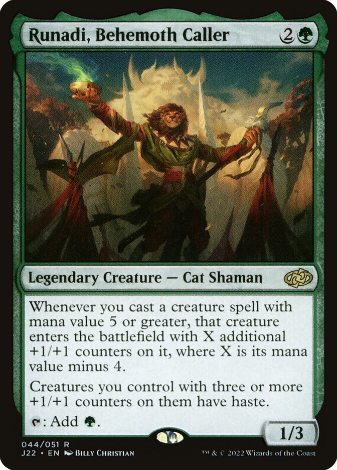 Runadi, Behemoth Caller (44) - Jumpstart 2022 (J22)