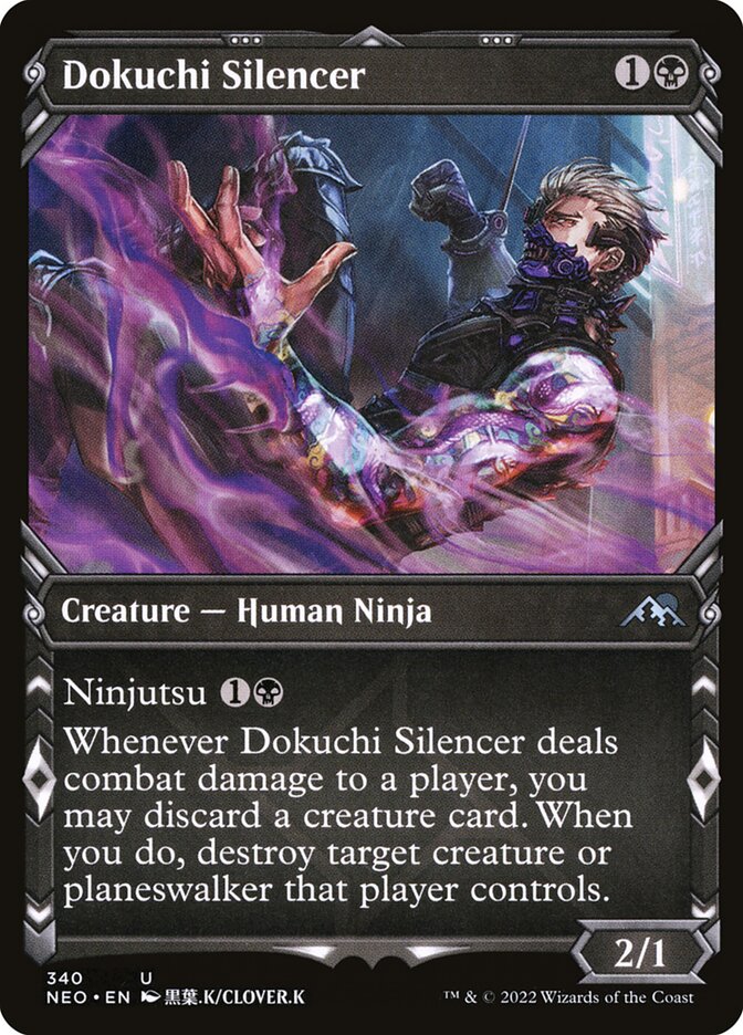 Dokuchi Silencer (340) - Kamigawa: Neon Dynasty (NEO)