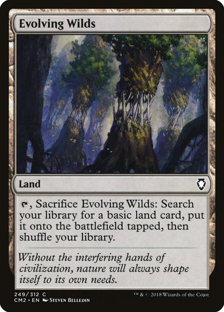Evolving Wilds (249) - Commander Anthology Volume II (CM2)