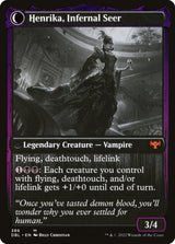 Henrika Domnathi // Henrika, Infernal Seer (386) - Innistrad: Double Feature (DBL)