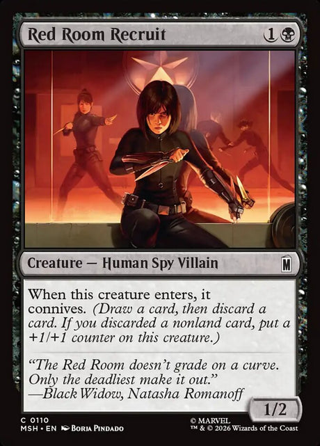 Red Room Recruit (110) - Marvel Super Heroes (MSH)