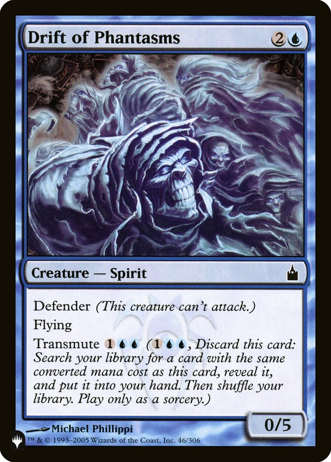 Drift of Phantasms (RAV-46) - The List (PLST)