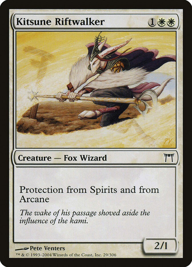 Kitsune Riftwalker (29) - Champions of Kamigawa (CHK)
