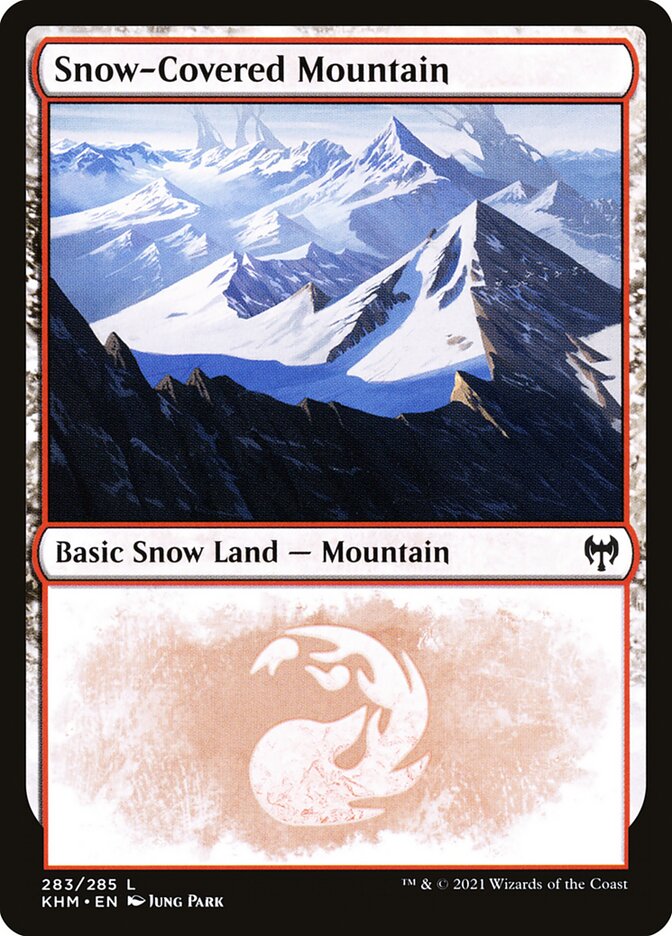 Snow-Covered Mountain (283) - Kaldheim (KHM)