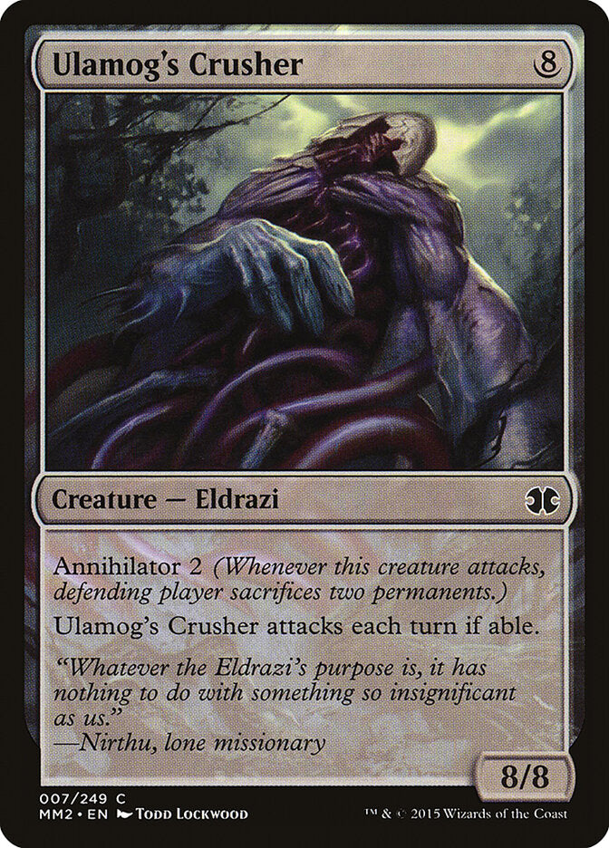 Ulamog's Crusher (7) - Modern Masters 2015 (MM2)