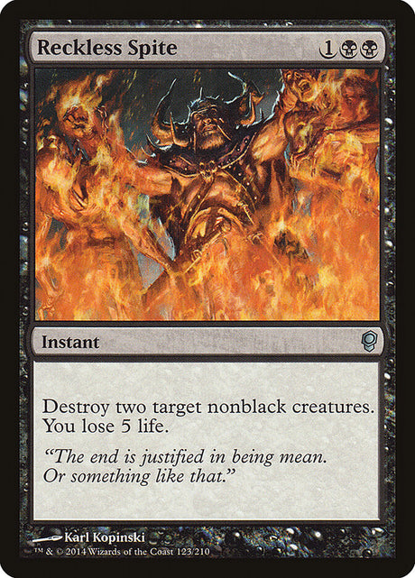 Reckless Spite (123) - Conspiracy (CNS)