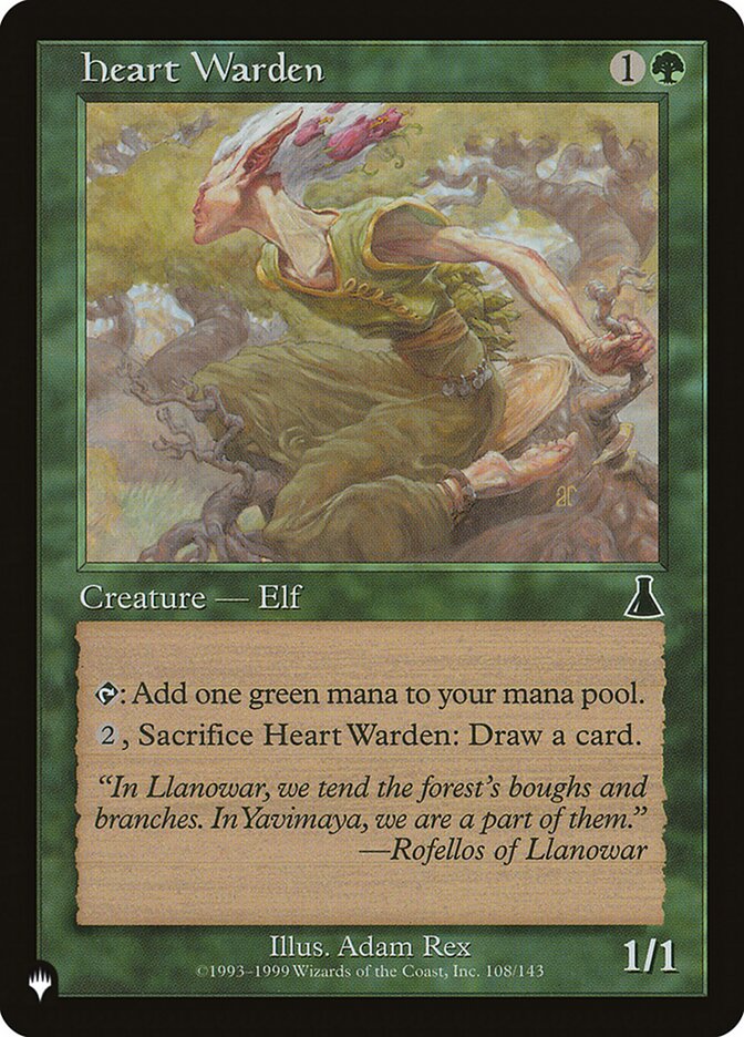 Heart Warden (UDS-108) - The List (PLST)