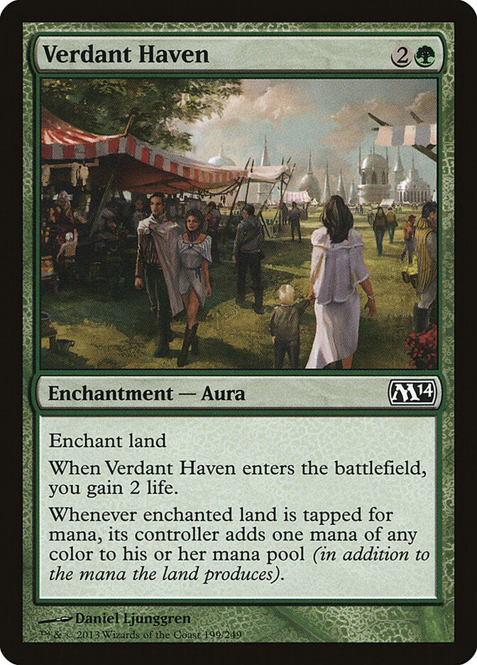 Verdant Haven (199) - Magic 2014 (M14)