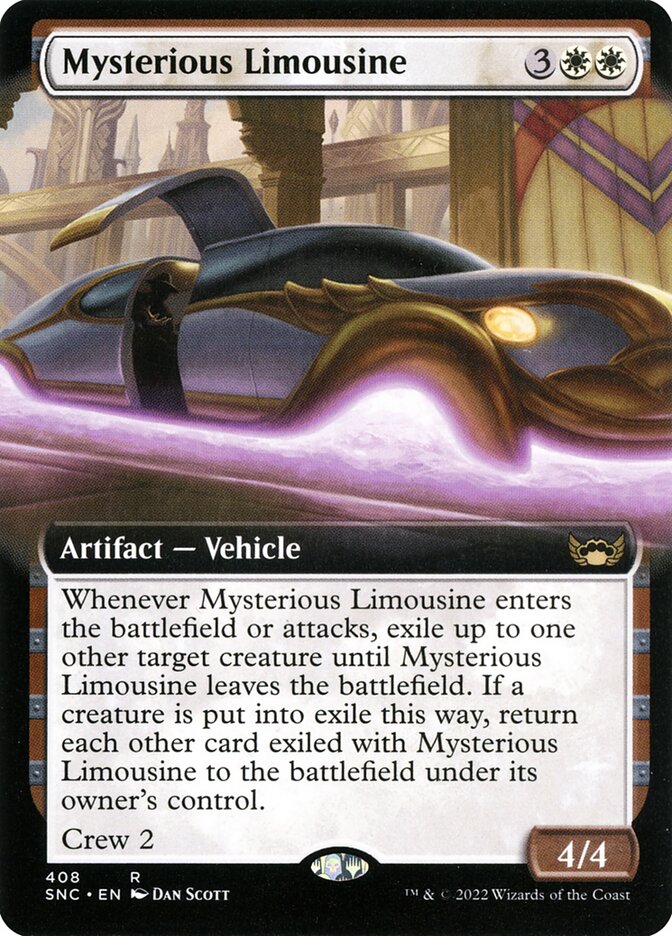 Mysterious Limousine (408) - Streets of New Capenna (SNC)