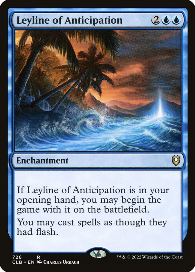 Leyline of Anticipation (726) - Commander Legends: Battle for Baldur's Gate (CLB)