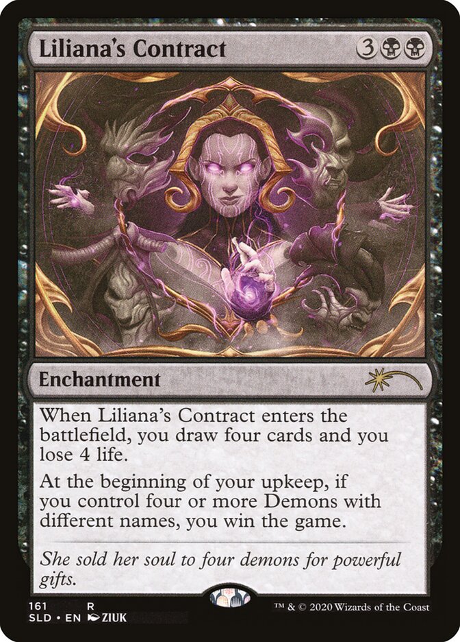 Liliana's Contract (161) - Secret Lair Drop (SLD)