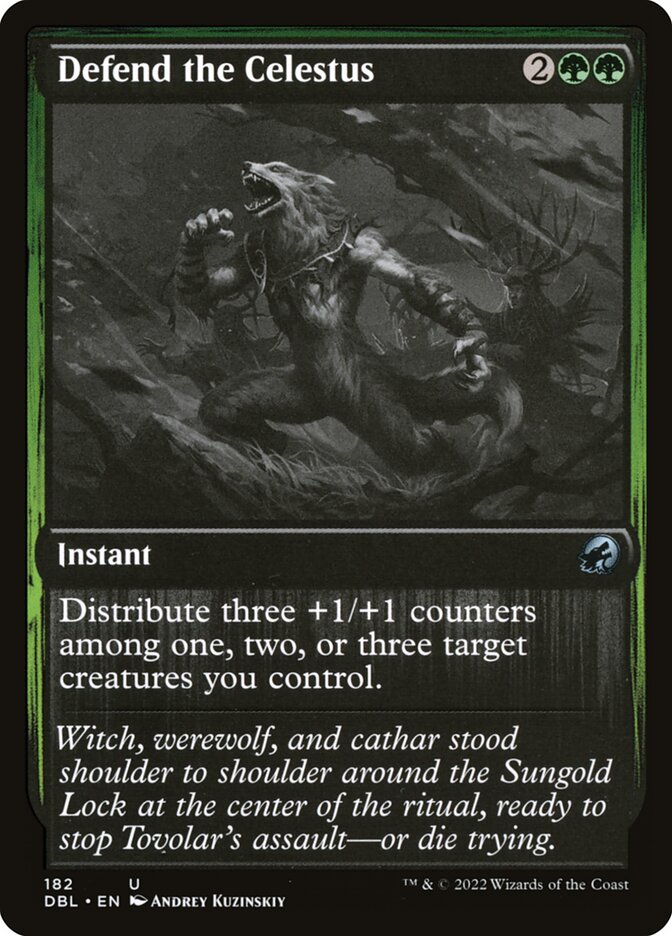 Defend the Celestus - [Foil] Innistrad: Double Feature (DBL)