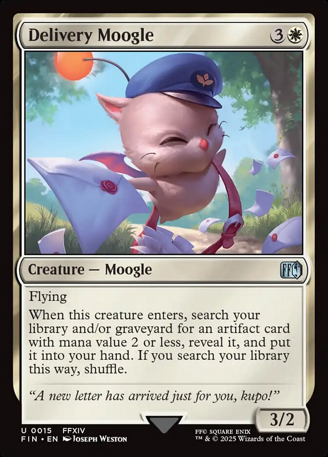 Delivery Moogle (15) - Final Fantasy (FIN)