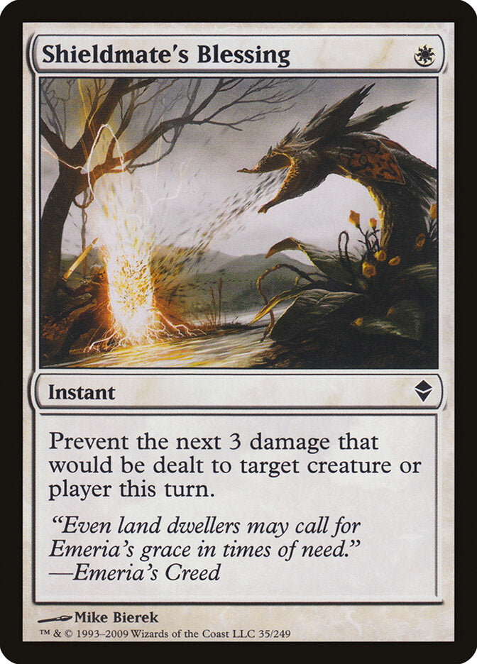 Shieldmate's Blessing (35) - Zendikar (ZEN)