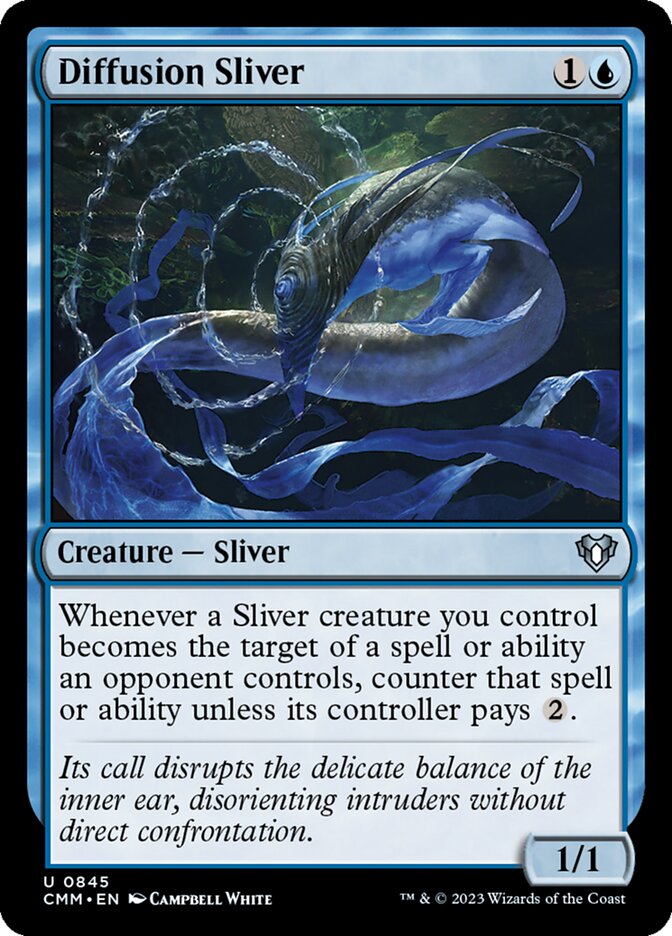 Diffusion Sliver (845) - Commander Masters (CMM)
