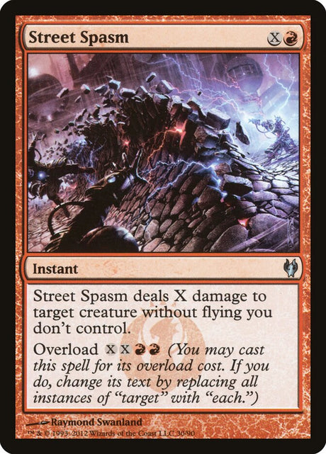 Street Spasm (30) - Duel Decks: Izzet vs. Golgari (DDJ)