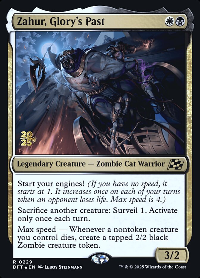 Zahur, Glory's Past (229s) - Aetherdrift Promos (PDFT)