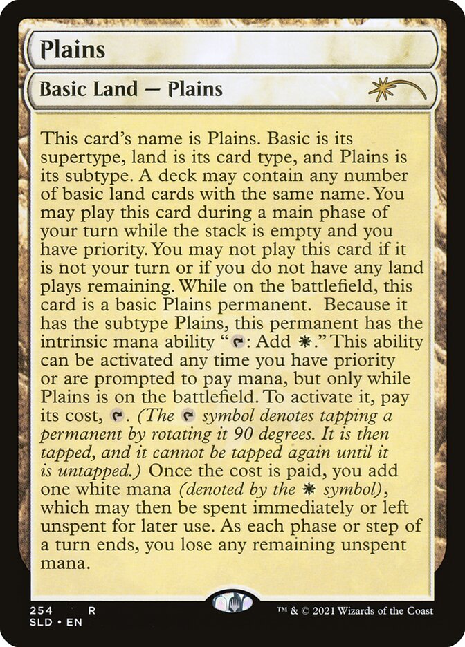 Plains (254) - Secret Lair Drop (SLD)