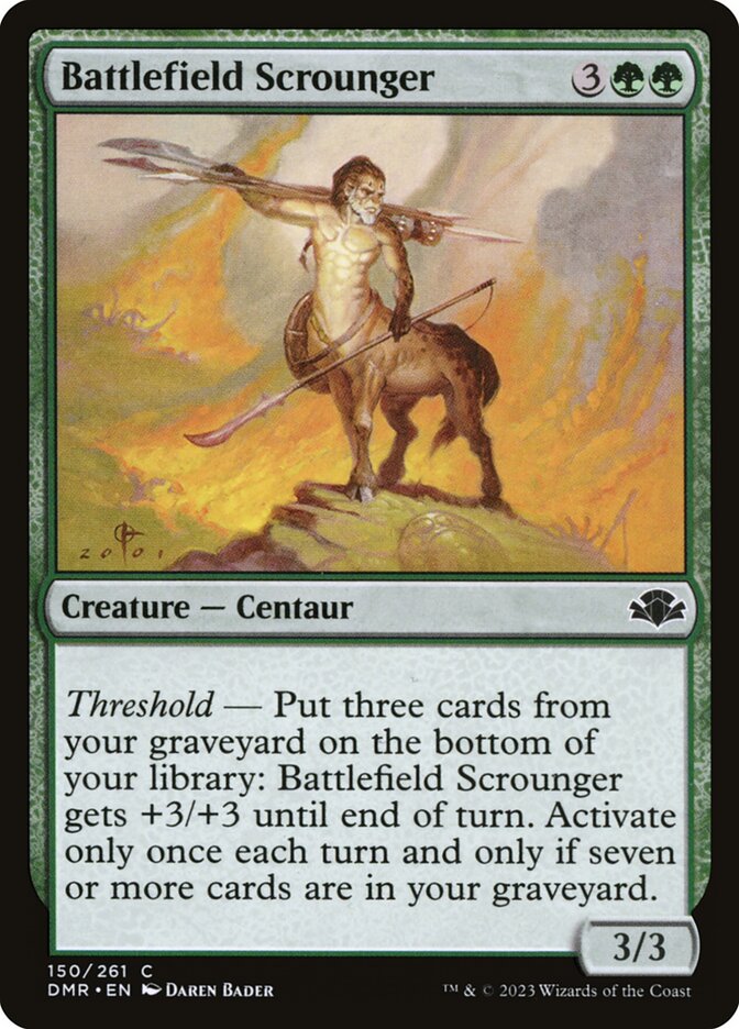 Battlefield Scrounger (150) - Dominaria Remastered (DMR)