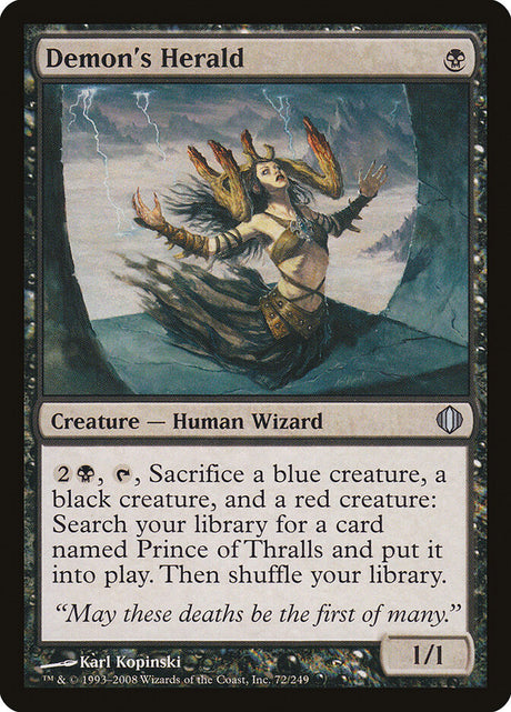 Demon's Herald (72) - Shards of Alara (ALA)