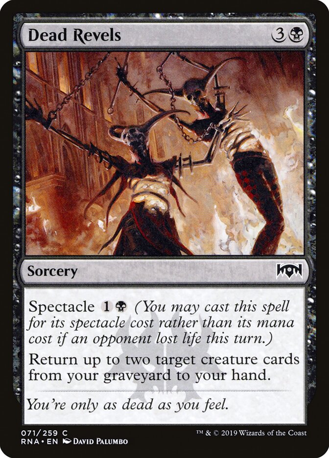 Dead Revels (71) - Ravnica Allegiance (RNA)