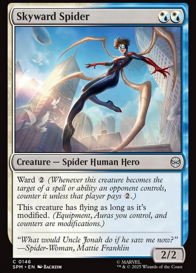 Skyward Spider (146) - [Foil] Marvel's Spider-Man (SPM)