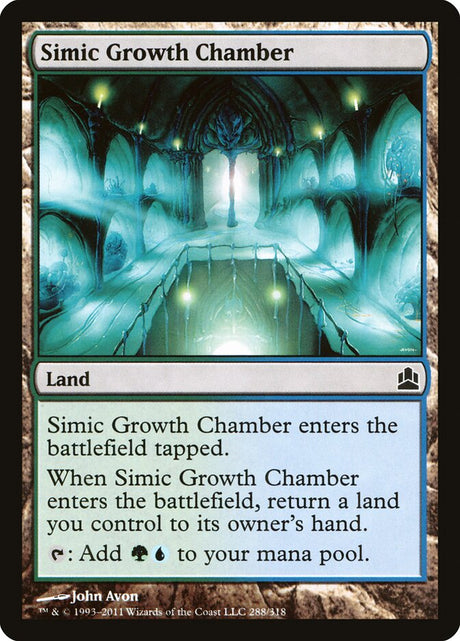 Simic Growth Chamber (288) - Commander 2011 (CMD)