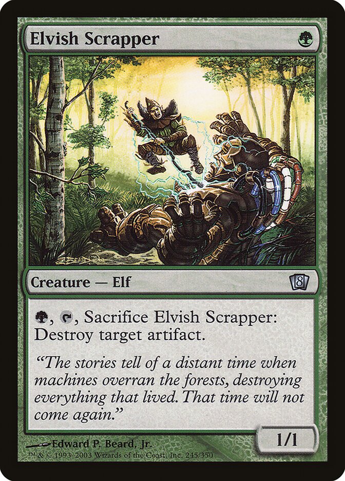 Elvish Scrapper (245) - Eighth Edition (8ED)