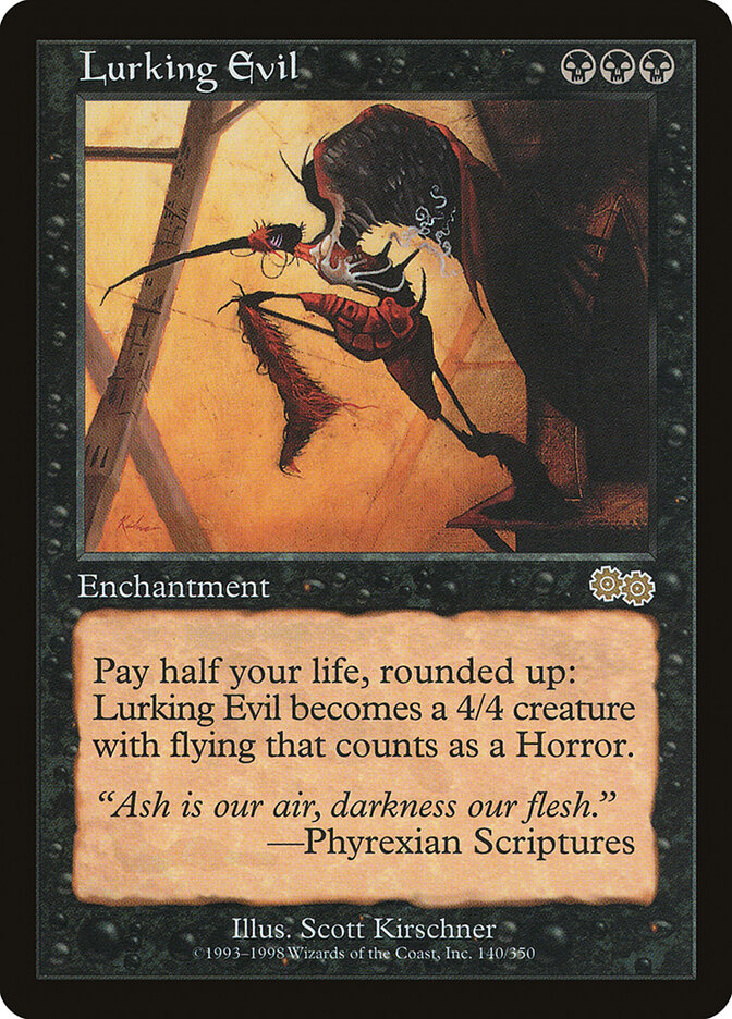 Lurking Evil (140) - Urza's Saga (USG)