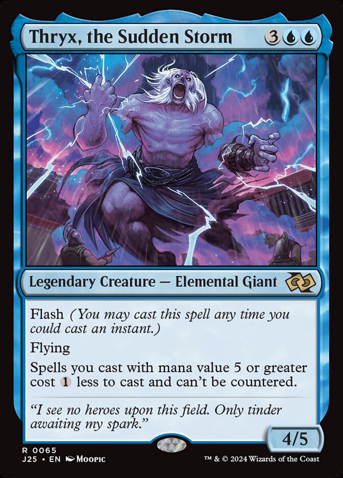 Thryx, the Sudden Storm (65) - Foundations Jumpstart (J25)