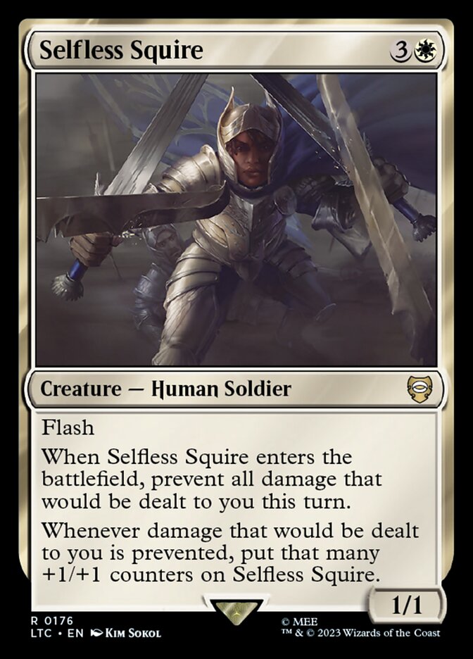 Selfless Squire (176) - Tales of Middle-earth Commander (LTC)