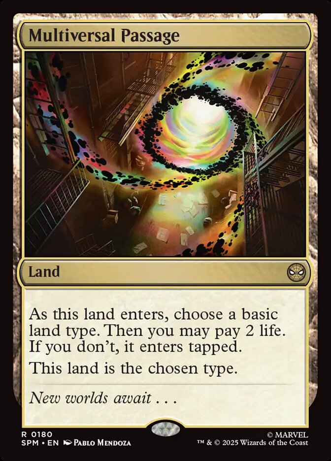 Multiversal Passage (180) - [Foil] Marvel's Spider-Man (SPM)