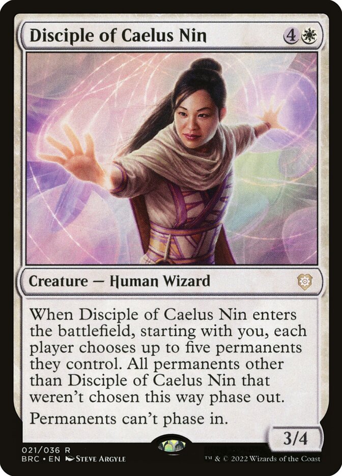 Disciple of Caelus Nin (21) - The Brothers' War Commander (BRC)