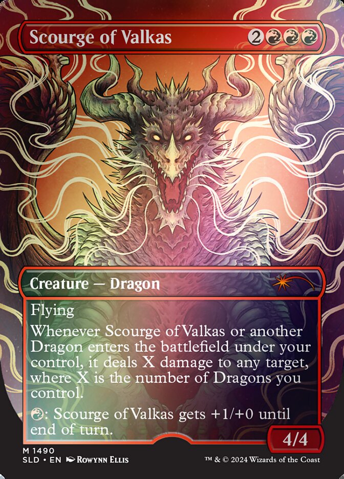 Scourge of Valkas (1490‚òÖ) - [Foil] Secret Lair Drop (SLD)