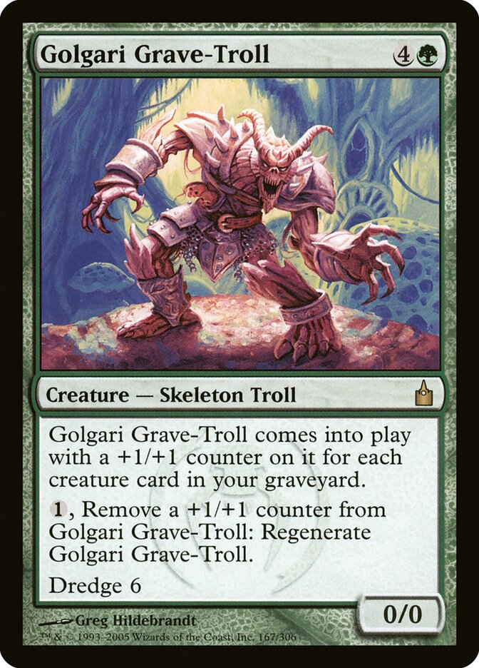 Golgari Grave-Troll (167) - Ravnica: City of Guilds (RAV)