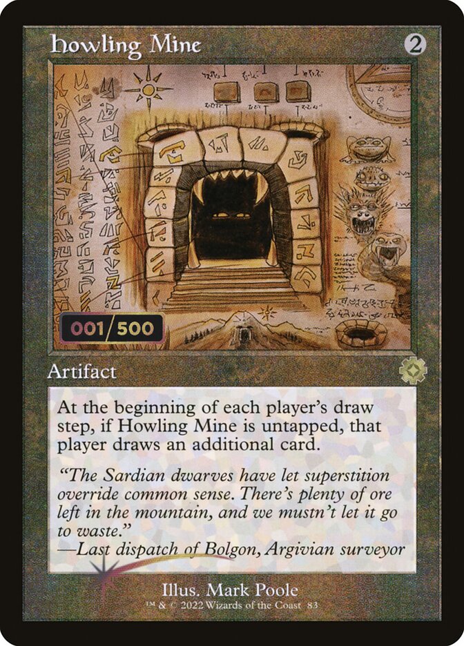 Howling Mine (83z) - The Brothers' War Retro Artifacts (BRR)