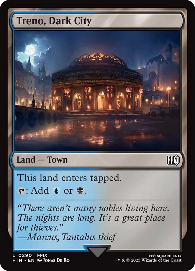 Treno, Dark City (290) - [Foil] Final Fantasy (FIN)