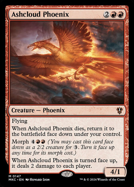 Ashcloud Phoenix (147) - Murders at Karlov Manor Commander (MKC)