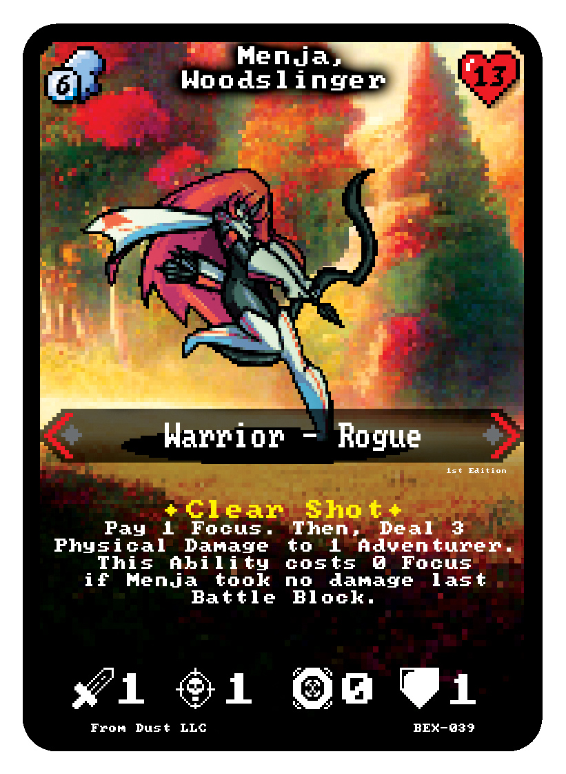Menja, Woodslinger - Brave Exodus (BEX)